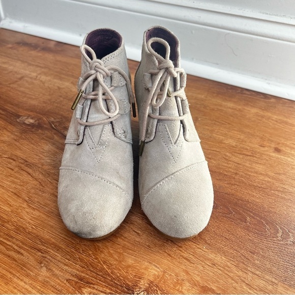 TOMS Kala Wedge Ankle Boots - Picture 2 of 6